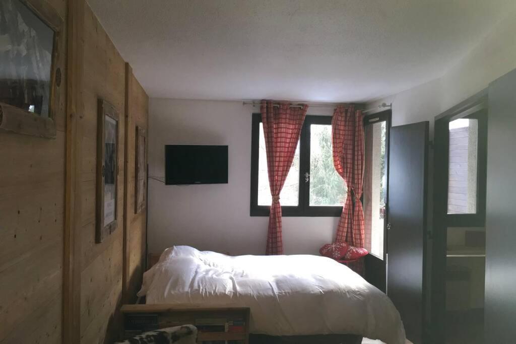 Charmant Appartement, Centre Ville, Vue Mont-Blanc Σαμονί Εξωτερικό φωτογραφία